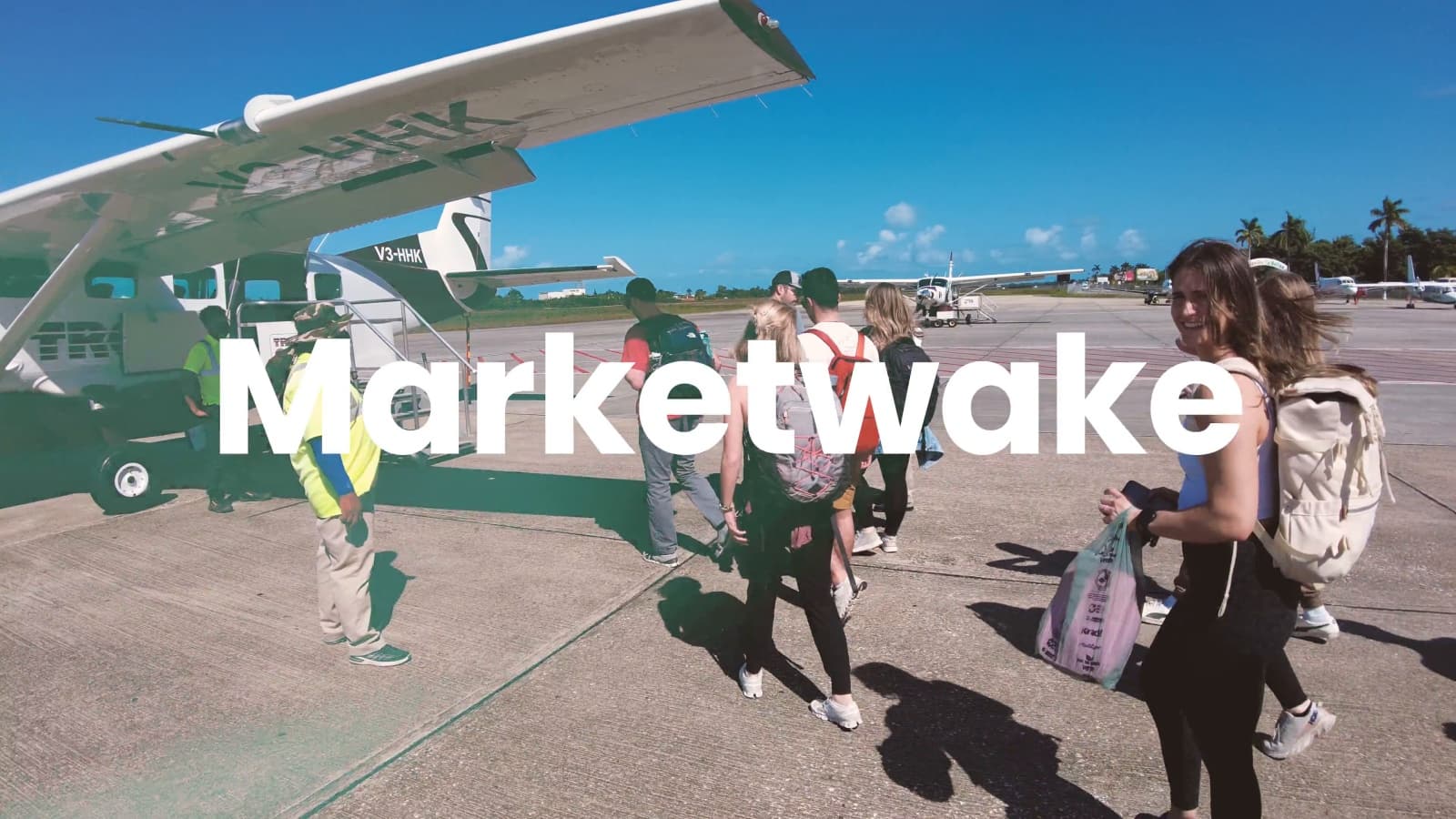 A moment from the MarketWake team retreat